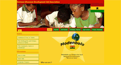 Desktop Screenshot of ghana-hilfe.org