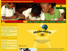Tablet Screenshot of ghana-hilfe.org